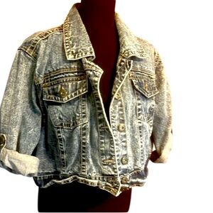 Highway Jeans cropped jean jacket